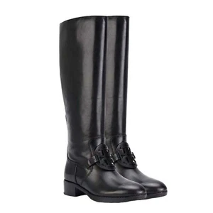 Tory Burch Black Boots, Women's Size 8M, Leather, Excellent - Picture 1 of 8