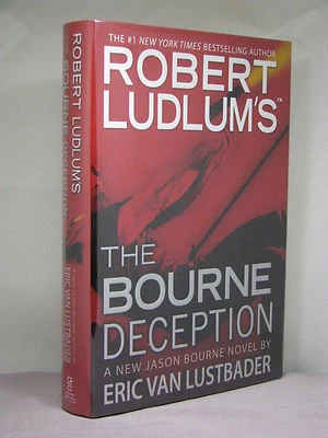 1st,signed by author, Robert Ludlum's The Bourne Deception by Eric Van Lustbader - Image 1 of 2
