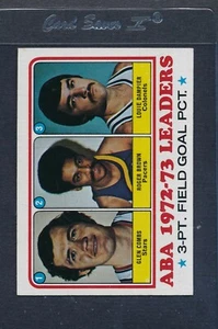 1973/74 Topps #236 ABA 3-Pt. Field Goal Pct. Leaders NM *1591 - Picture 1 of 1