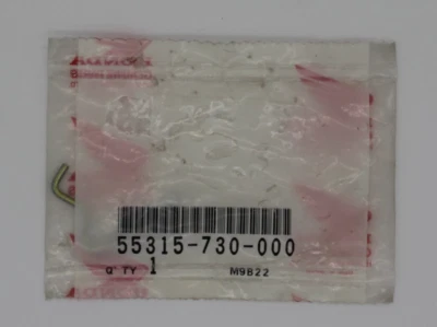 Varilla obturadora original nueva Honda 55315-730-000 OEM, ¡SELLADA DE FÁBRICA! Foto 1 de 2