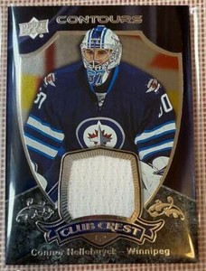 2015-16 Upper Deck Contours Club Crest Jersey #CC-7 CONNOR HELLEBUYCK JETS