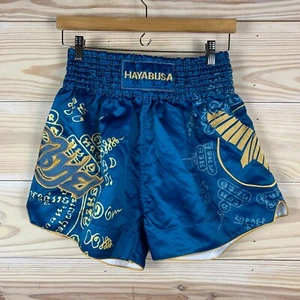 Pantalones Cortos de Lucha HAYABUSA Para Hombres Medianos Kickboxing Boxeo MMA Muay Thai Nuevos sin Etiquetas - Imagen 1 de 10