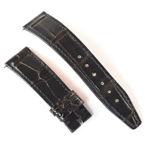 IWC Pilot 36 Black Alligator IW324008 Watch Strap 18mm – 16mm Wide Santoni - Picture 1 of 12