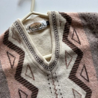 Chaleco Suéter Angoora Barcelona Azteca Geométrico Sin Mangas Prendas para Hombre Foto 1 de 4