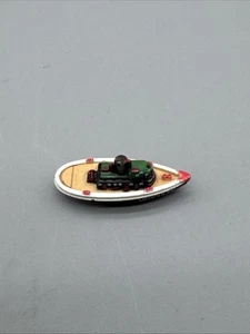 Micro Machines Tugboat Boat Ship Hercules Green White Black Red - Picture 1 of 6