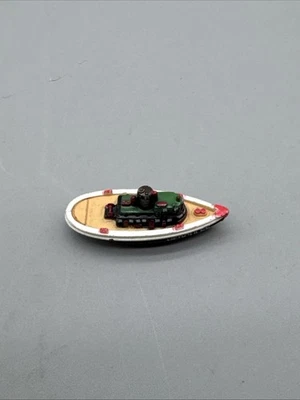 Micro Machines Tugboat Boat Ship Hercules Green White Black Red - Image 1 of 4