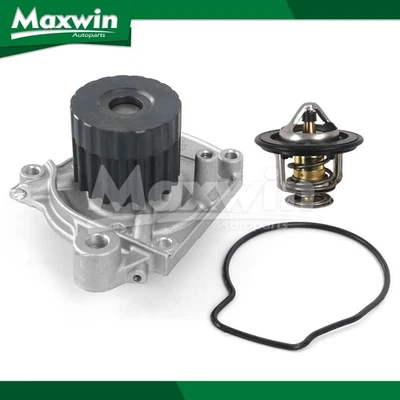 Water Pump Thermostat Assembly Fit 96-98 Honda Civic 96-97 Civic del Sol 1.6L - Image 1 of 4