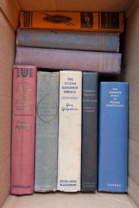 Lot of 8 vtg Hardcover Books Wallace, Hobson, Mytinger, Gilpatric, Tarkington ++ - Picture 1 of 21