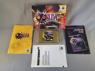The Legend of Zelda: Majora's Mask [Collector's Edition], N64, CIB, Authentic! - Image 1 of 4