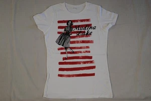 MADINA LAKE 50'S WOMAN LADIES SKINNY T SHIRT NEU OFFICIAL BAND GROUP RARE - Bild 1 von 3