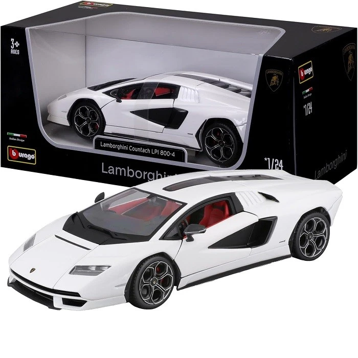 Bburago Lamborghini Countach LPI 800-4 Scala 1:24 Modelli Assortiti - Immagine 1 di 1
