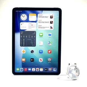 Apple iPad Air 5th Gen 256GB Wi-Fi 10.9in Purple Average Condition Grade C 165 - Picture 1 of 24