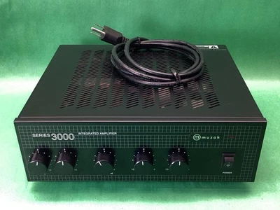 Muzak Amp Series 3000 15 Watt Amplifier Paso T3115BGM - POWERS ON - UNTESTED - Image 1 of 4