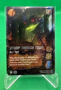 1X-Stomp Through Town - Foil-TMNT01-Teenage Mutant Ninja Turtles-Universus - Picture 1 of 1