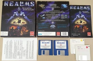 REALMS ©1992 Virgin Games, Inc. Game for Commodore Amiga 500 600 1000 1200 2000 - Picture 1 of 8