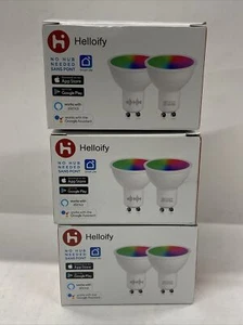 3 Pack - Helloify GU10 5W SMART LED GOCCIA - Picture 1 of 5