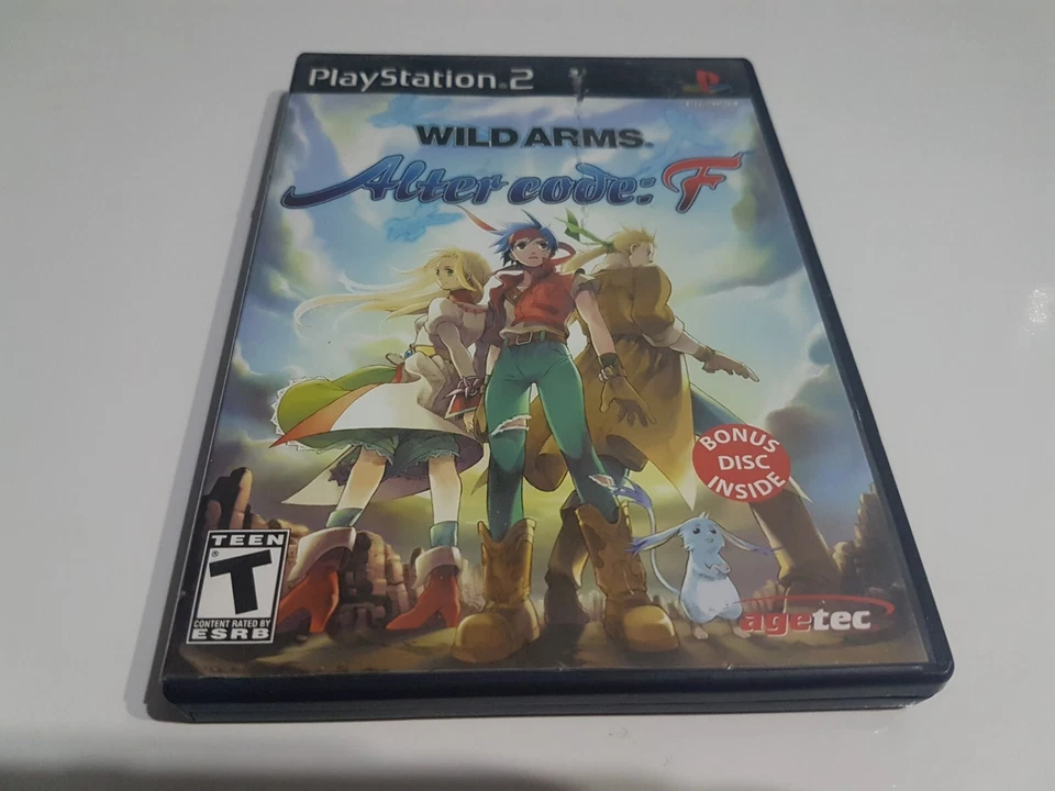 Wild Arms: Alter Code F [PS2] [PlayStation 2] [2005] [No Manual, No Bonus Disc!] - Image 1 of 4