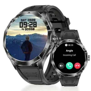 TiZOOP DA03 Men's Smartwatch, 4.7cm Large Screen, Call Answering, iPhone/Android - Picture 1 of 9
