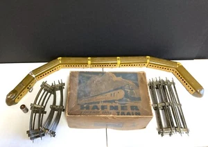 Vintage Hafner M-10000 Windup Streamline Train Set O Gauge 1935 W/Track & Box - Picture 1 of 16