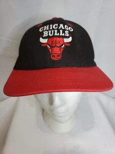 Chicago BULLS Snapback Hat Cap NBA ADIDAS 100% Cotton Adult OSFM Adjustable New - Picture 1 of 6