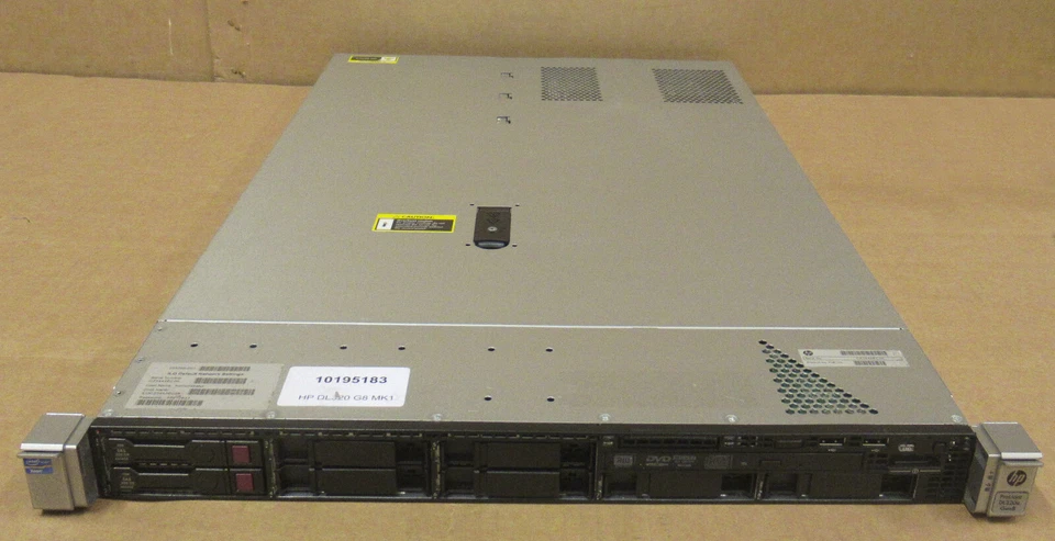 HP ProLiant DL320e G8 E3-1240v2  8GB Ram P420 2 x caddies 1U Server F0B17A - Image 1 of 4