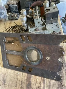 Vintage Philco Tombstone Tube Radio 37-8 FZ Wooden AM Antique PARTS - Picture 1 of 8