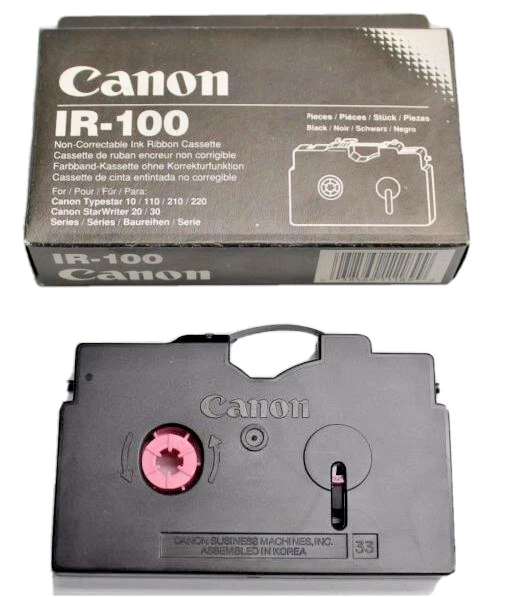 Original Ribbon CANON IR-100 Star Micronics Starwriter 30 Thermal Ribbon - Rare - Image 1 of 1