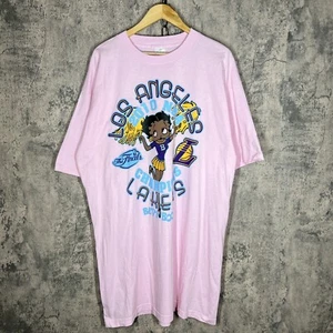 Vintage Betty Boop LA Lakers 2010 Champions Tee Shirt Y2K Back 2 Back NBA - Bild 1 von 6