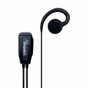 Impact K1-S1W-EH5 Swivel Earpiece with PTT, Kenwood 2-Pin - Picture 1 of 1