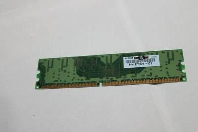 HP 175924-001 256MB 266MHZ CL2.5 DDR 185PIN DIMM USED - Image 1 of 2