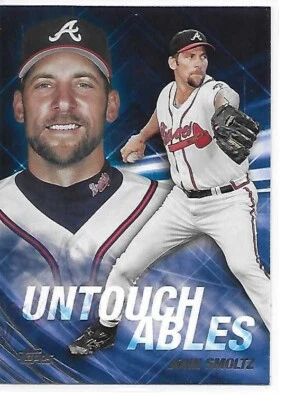 2017 Topps Update Baseball Untouchables John Smoltz Braves - Image 1 of 2