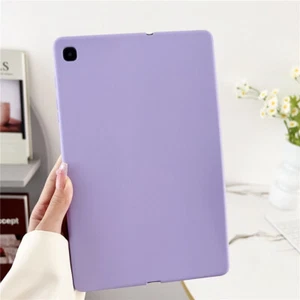 Tablet Liquid Silicone Case Cover Skin For Samsung Galaxy Tab A9 S9 S7 FE Plus - Picture 1 of 114