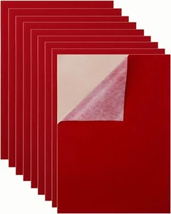 10PCS DIY Self Adhesive Fabric for Art & Crafts, Peel and Stick Felt for Drawer - Picture 1 of 3