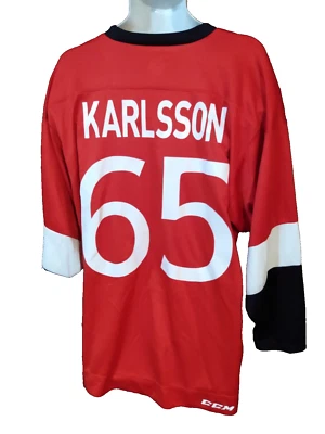 Camiseta deportiva de hockey para hombre grande Erik Karlsson Ottawa Senators nueva con etiquetas Foto 1 de 4