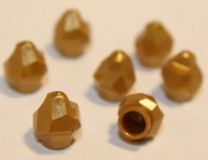 Neu Lego Gold Nugget x7 Kristall Minifigur Schatz Piratenstadt Burg Felsen - Bild 1 von 5