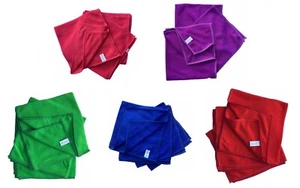 10 paños de microfibra paño de limpieza paño de pulido paños de microfibra paño de limpieza 40x40 cm - Imagen 1 de 6