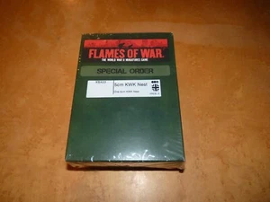 RARE! "FLAMES OF WAR, special order : 5cm KWK NEST" neuf, sous plastique - Picture 1 of 3