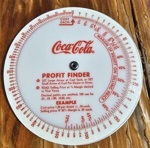 Vintage Coca-Cola Pocket Profit Finder (ABSOLUTELY NO MATCHES ONLINE)