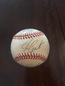 1992 World Series Baseball Toronto Blue Jays JSA LOA 16 signatures Alomar Jr - Picture 1 of 8