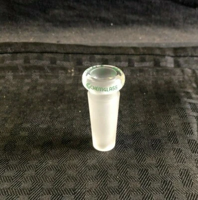 Chemglass 19/38 Inner to 14/35 Outer Joint Reducing Enlarging Bushing Adapter - Image 1 of 4