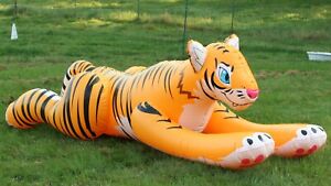 Huge Inflatable Tiger from Inflatable World, Over 8.5 Feet Long!