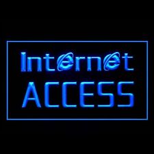 130006 OPEN Internet Access Bar Home Decor Display Neon Sign 16 Color