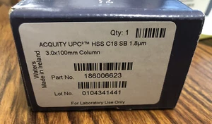 Waters ACQUITY UPC2 HSS C18 SB 1,8um 3,0x100mm Säule PN 186006623 - NEU - Bild 1 von 3
