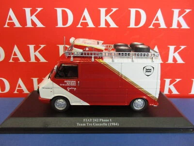 Die cast 1/43 Modellino Fiat 242 Furgone Assistenza Rally Tre Gazzelle 1984 - Immagine 1 di 4