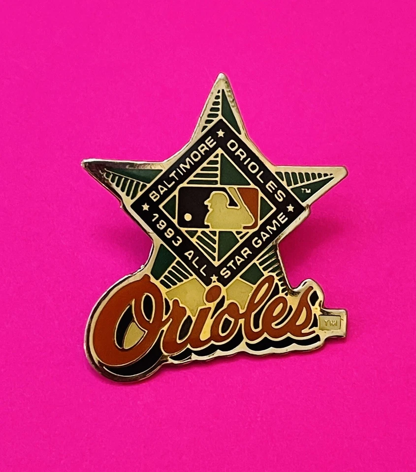 1993 BALTIMORE ALL STAR GAME PIN STAR ORIOLES PIN - Image 1 of 1