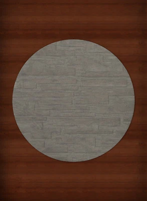 Gray Transitional Hand Hooked Squares Rectangles Boxes Area Rug Patchwork DV6 - Image 1 of 2
