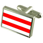 Region State Flag Cufflinks County Gift Pouch (Pick From List T-Z)