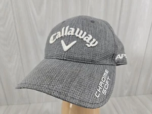 Callaway Apex Chrome Soft Odyssey Flexfit Hat Cap Gray - Picture 1 of 16