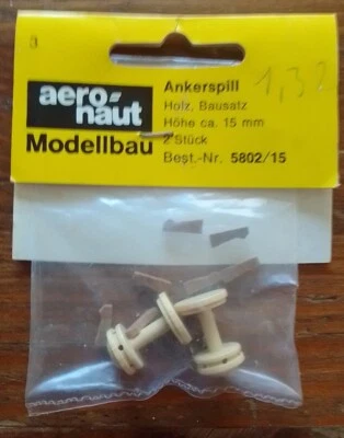 Aeronaut 5802/15 Ankersill 15mm Holz Neu/ OVP 1Pack - Bild 1 von 2