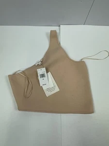 A.L.C. Bandage Beige Crop Top XS Shirt Neu mit Etikett - Bild 1 von 9